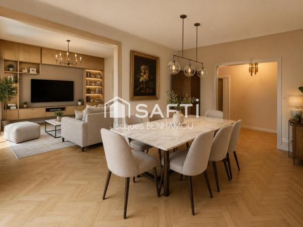 grand appartement - balcon - place privative