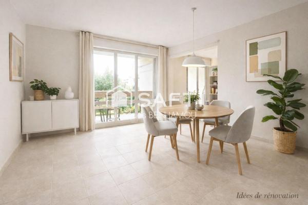 grand appartement - balcon - place privative