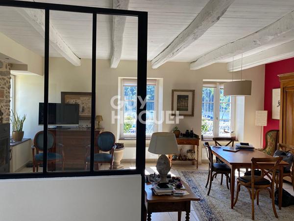 Maison de pêcheur avec vue panoramique sur le port du Lyvet à La Vicomté-sur-Rance à 5 minutes de Dinan