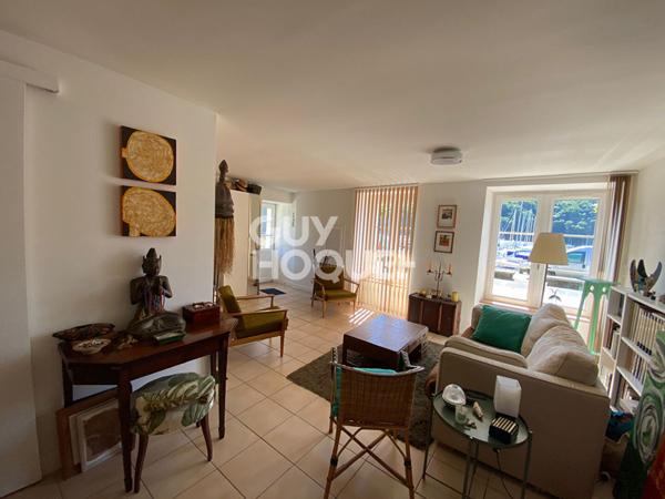 Maison de pêcheur avec vue panoramique sur le port du Lyvet à La Vicomté-sur-Rance à 5 minutes de Dinan