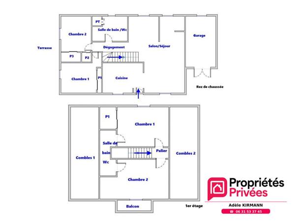 Maison individuelle 128 m² - 4 chambres avec terrain et garage - Collonges (01550) - Pays-de-Gex