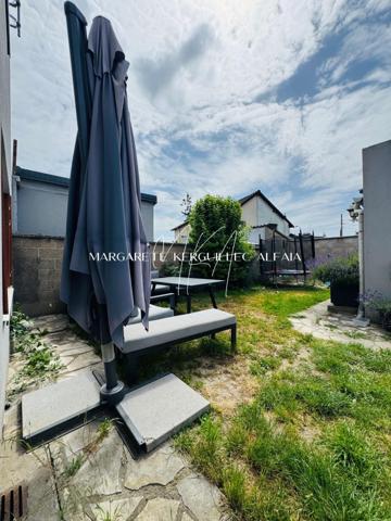 Maison familiale lumineuse avec jardin, 3 chambres et garage  à 15 min à pied des gares d'Épinay et de Saint-Gratien