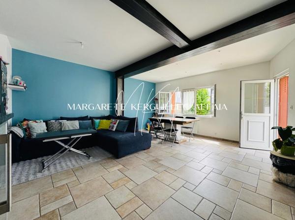 Maison familiale lumineuse avec jardin, 3 chambres et garage  à 15 min à pied des gares d'Épinay et de Saint-Gratien
