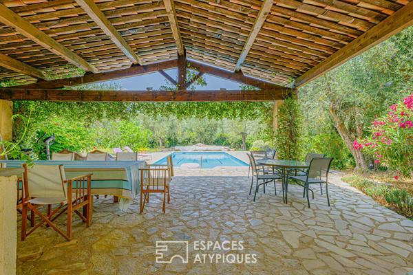 Propriété avec piscine – Chateauneuf de Grasse