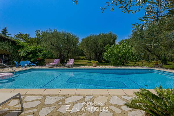 Propriété avec piscine – Chateauneuf de Grasse