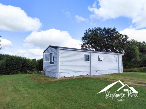 Investissez dans le calme : terrain avec mobil home et potentiel locatif.
