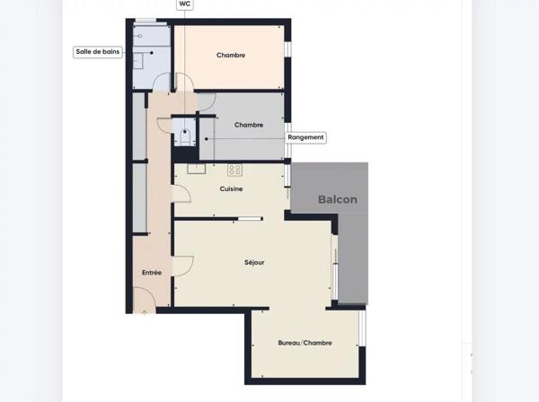 Appartement T4 avec balcon et parking Epinay Sur Seine (93800) proche Enghien les Bains
