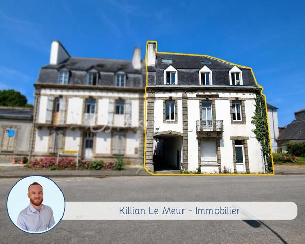 EXCLUSIVITÉ – KILLIAN LE MEUR - BSK IMMOBILIER 

Investissement locatif.
Idéalement située dans le centre de Carhaix (29270).

Immeuble (n°8) d’environ 167m2 comprenant :

• Studio de 28m² déjà loué : 340 €/mois HC – DPE : E
• T1 bis de 33m² déjà loué : 365 €/mois HC – DPE : E
• T3 de 51m² déjà loué : 500 €/mois HC – DPE : E
• T2 bis en duplex de 56m² déjà loué : 450 €/mois HC – DPE : D

Immeuble avec un compteur électrique par appartement et compteur d'eau commun avec des sous-compteurs.

✅ Loyers annuels : 19 860 €
✅ Taxe foncière : 2 028 €
✅ Rentabilité supérieure à 7 %

--- --- --- --- --- --- --- --- --- --- --- --- --- --- --- --- --- --- --- --- 
⭐ACCOMPAGNEMENT SUR MESURE
Vous souhaitez vendre votre bien ?
Contactez-moi. Evaluation OFFERTE sous 48h !

⭐VENTE IMMOBILIÈRE – Finistère Sud
Échangeons sur votre projet pour définir la meilleure stratégie de vente.

⭐APPORTEURS D'AFFAIRES
Vous connaissez quelqu'un qui souhaite vendre ?
Contactez-moi. Rémunération attractive !
--- --- --- --- --- --- --- --- --- --- --- --- --- --- --- --- --- --- --- ---