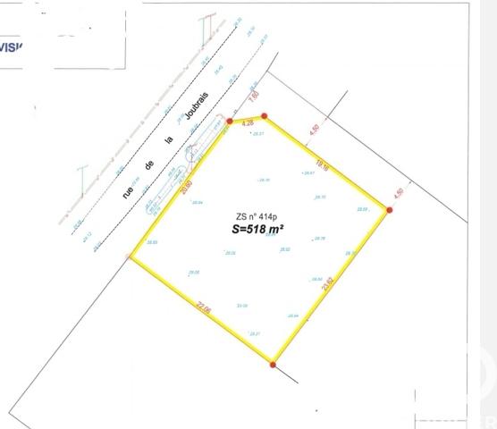 Terrain à vendre 518 m² Pontchâteau