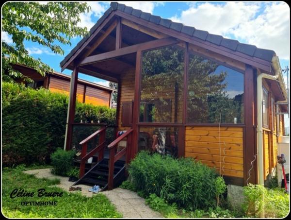 JUZIERS - DOMAINE ILE VERTE – CHALET 3 CHAMBRES – 157 000 €