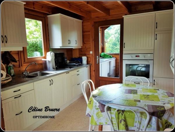 JUZIERS - DOMAINE ILE VERTE – CHALET 3 CHAMBRES – 157 000 €