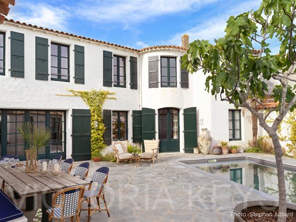 Maison à vendre avec piscine - La Couarde sur Mer