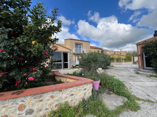 Sainte-Marie de la Mer Environnement d'exception:Mas composé de 3 habitations à 2 pas des plage, calme abslu