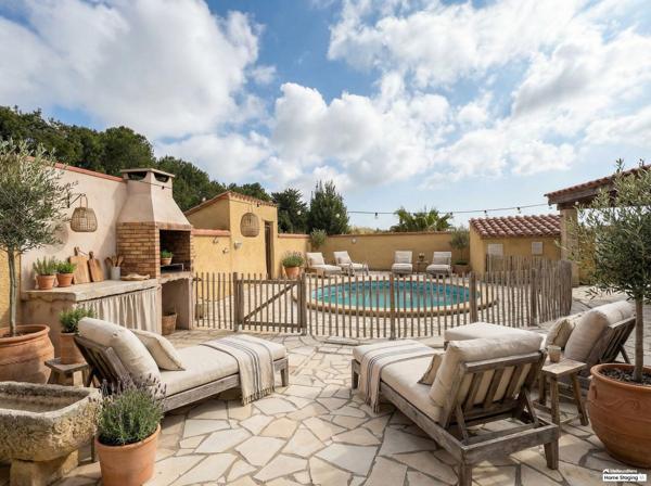 Sainte-Marie de la Mer Environnement d'exception:Mas composé de 3 habitations à 2 pas des plage, calme abslu