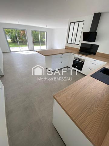 Maison neuve PMR 2025 100m2 T4 garage et jardin
