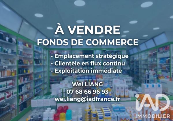 Pharmacie, Parapharmacie​ à vendre 95 m² Paris 3