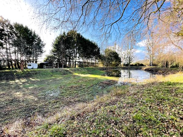 Terrain de loisir avec étang - 7 650 m² de nature [REF. 6857]