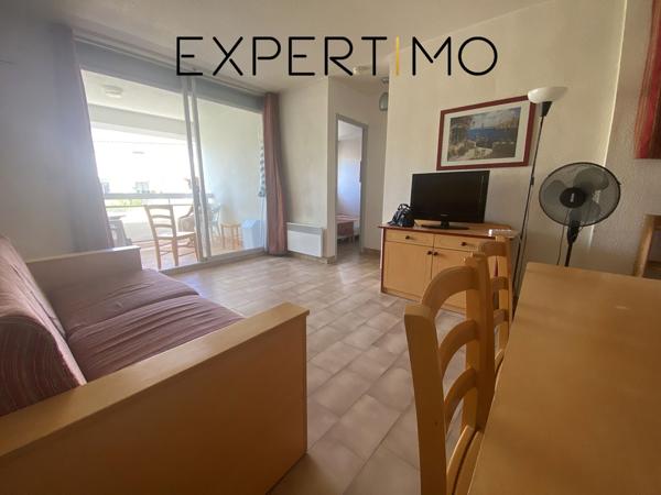 Carnon Plage (34280) \+ de 7% net d'impôt de rentabilité net d'impôt, T2 loueur meublé, entre grande piscine et port de plaisance de