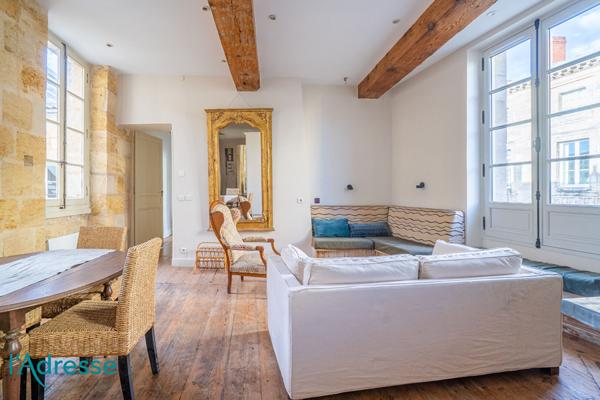 Bordeaux Saint Paul - T4 immeuble pierre au charme de l'ancien.