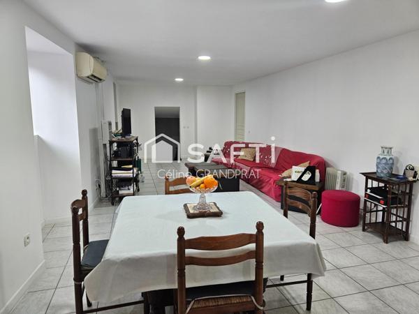 Grand local commercial et appartement