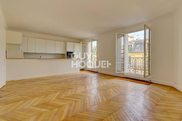 PARIS XVI, Muette sud, 2 chambres, immeuble de charme vue dégagée