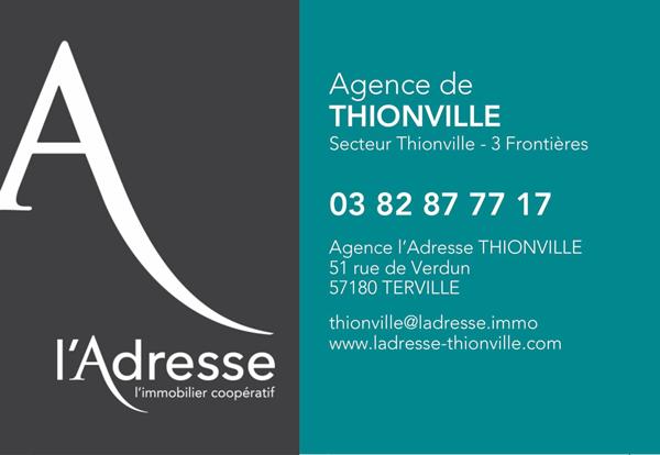 FLORANGE CENTRE appartement T4 Neuf en Duplex de 83 m² avec Terrasse de 12 m², Proche Luxembourg & Thionville
