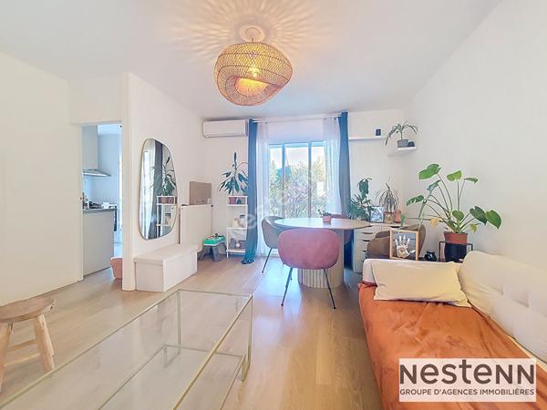 T3 rénové de 51m² traversant avec balcon et vue mer - résidence avec piscine Marseille 13012 (St Julien / St Barnabé)