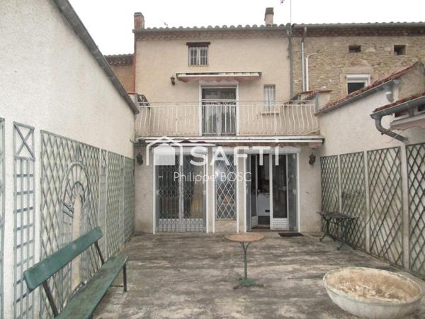 MAISON DE VILLE AVEC GRAND JARDIN