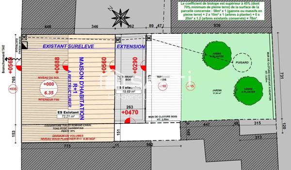 Permis purgé pour maison de 105 m² à Rompsay