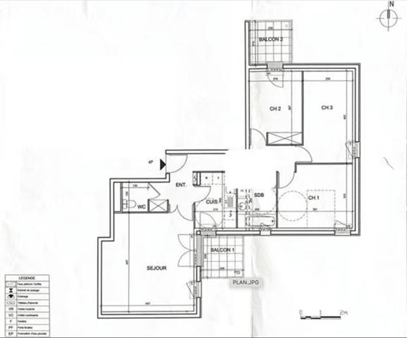 Appartement à vendre 4 pièces 80 m² La-Plaine-Saint-Denis