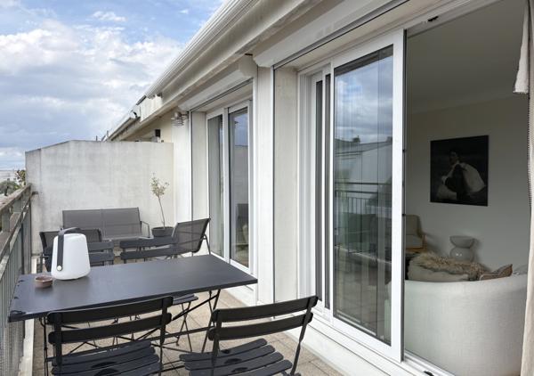 Appartement 86,70 m² au 6e et dernier étage avec balcons, parking, cave dans résidence de standing