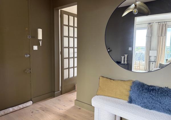 Appartement 86,70 m² au 6e et dernier étage avec balcons, parking, cave dans résidence de standing