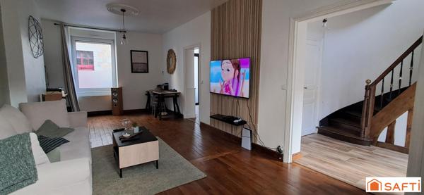 Maison de ville en pierres 6 chambres jardin garag