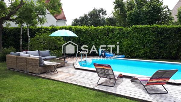 CROISSY SUR SEINE - centre ville : Très belle maison familiale 6P de 167m2