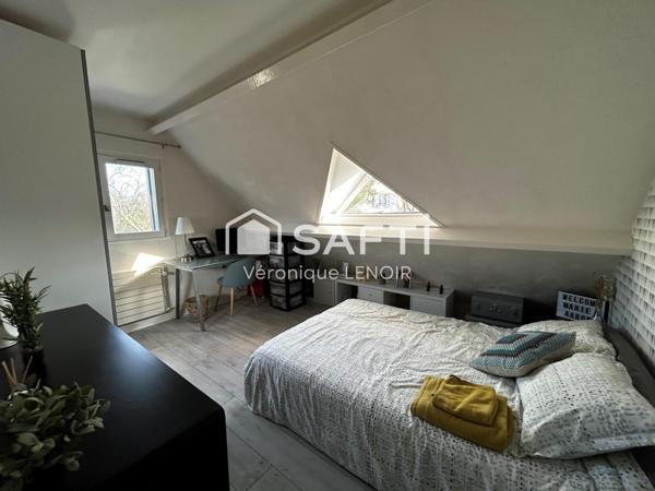 CROISSY SUR SEINE - centre ville : Très belle maison familiale 6P de 167m2