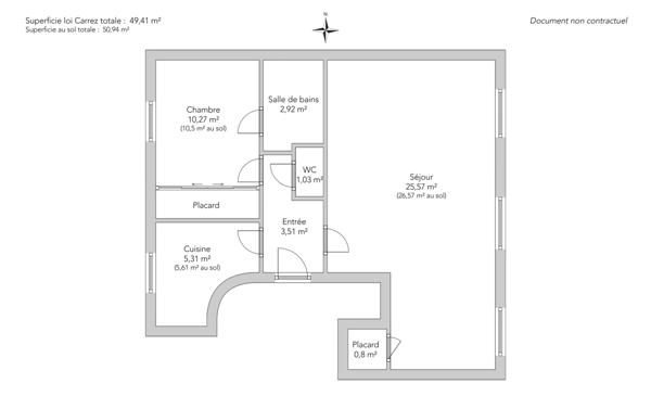Appartement Paris 17e - BATIGNOLLES