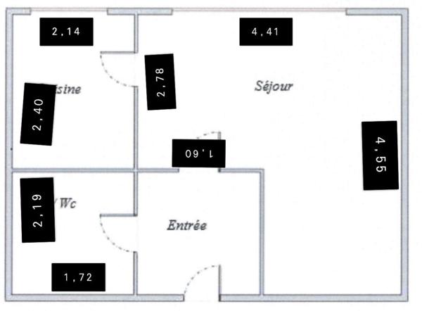 94210 Saint Maur Des Fossés, studio en bon état de 28 m2