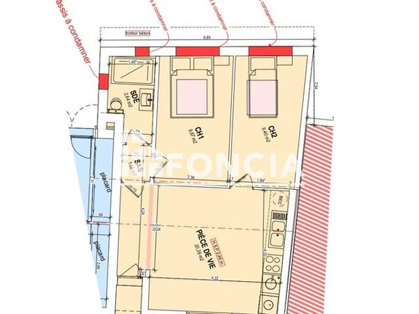 À vendre Maison 3 pièces 38.49 m² - Brem-sur-mer 85470