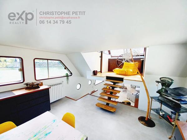 Péniche 180 m² + Terrasse 90 m², Asnières-sur-Seine 92600