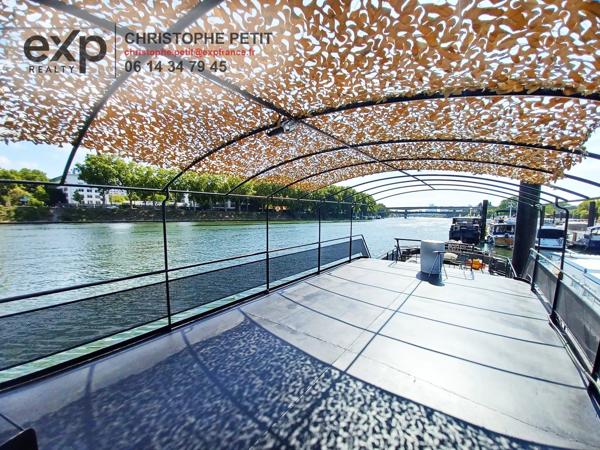Péniche 180 m² + Terrasse 90 m², Asnières-sur-Seine 92600