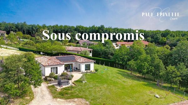 Maison contemporaine sur les hauteurs de Montastruc