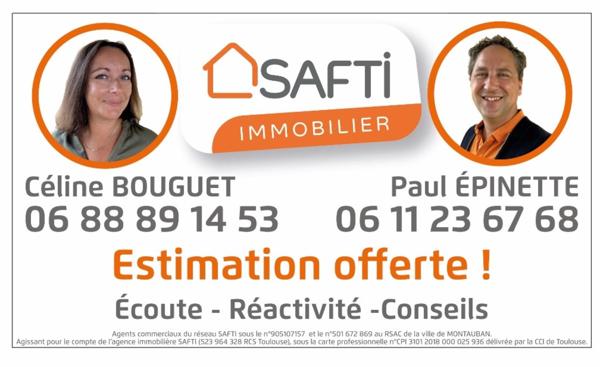 Maison contemporaine sur les hauteurs de Montastruc