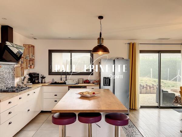 Maison contemporaine sur les hauteurs de Montastruc