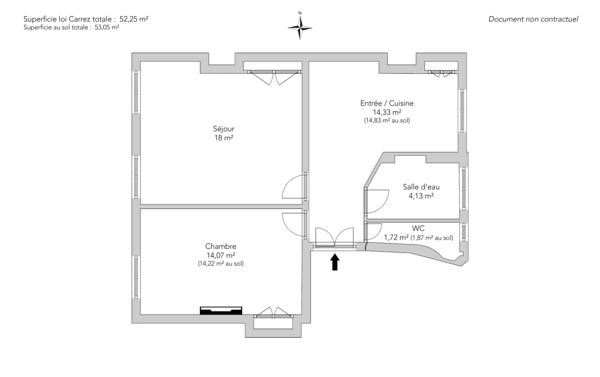 Appartement Paris 17 e - BROCHANT / DAUTANCOURT