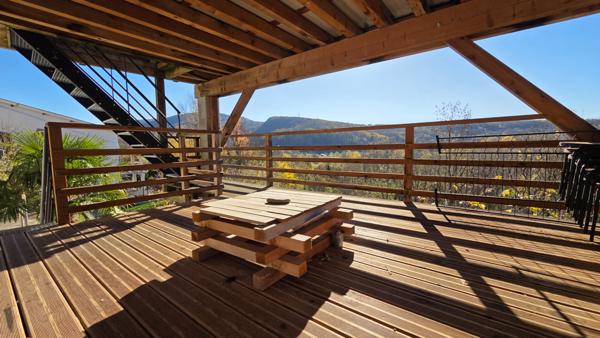 Maison coup de coeur Amberieu En Bugey 5 pièce(s), 3 ou 4 chambres, jardin, terrasse, bureau indépendants, rénovée, 103 m2