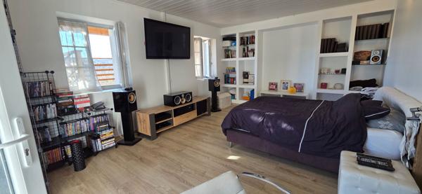 Maison coup de coeur Amberieu En Bugey 5 pièce(s), 3 ou 4 chambres, jardin, terrasse, bureau indépendants, rénovée, 103 m2