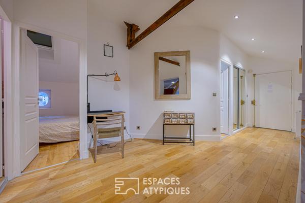 Appartement de charme avec vue sur les toits