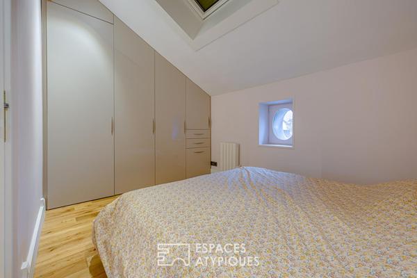 Appartement de charme avec vue sur les toits