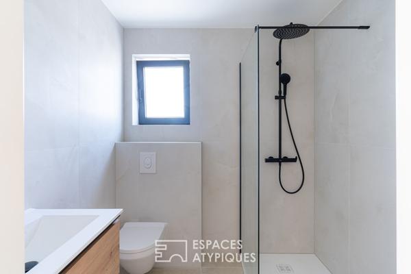 Maison dans années 50 et son extension contemporaine