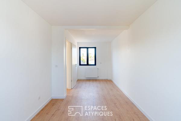 Maison dans années 50 et son extension contemporaine